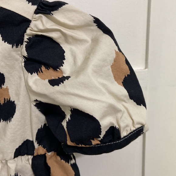 GAP Toddler Leopard Print Tiered Dress Girls Dress Size 2T - Picture 5 of 9